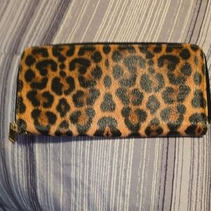 Leopard Print Women's Clutch